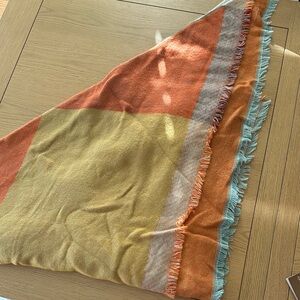 Nordstrom Multicolor Scarf - Orange, Yellow, Blue